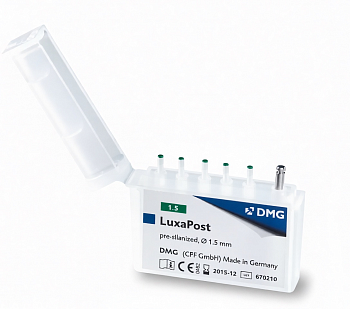 Стекловолоконные штифты LuxaPost Refill, 1,5 мм (5 шт.), DMG