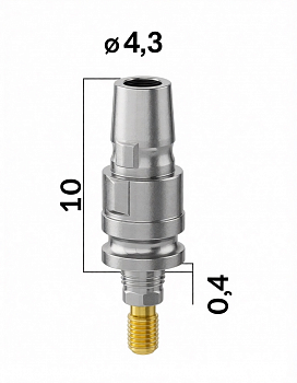 Штифт для сканирования 4985 CCSP‑CHC‑SI для систем Sirona и CEREC, Alpha‑Bio Tec